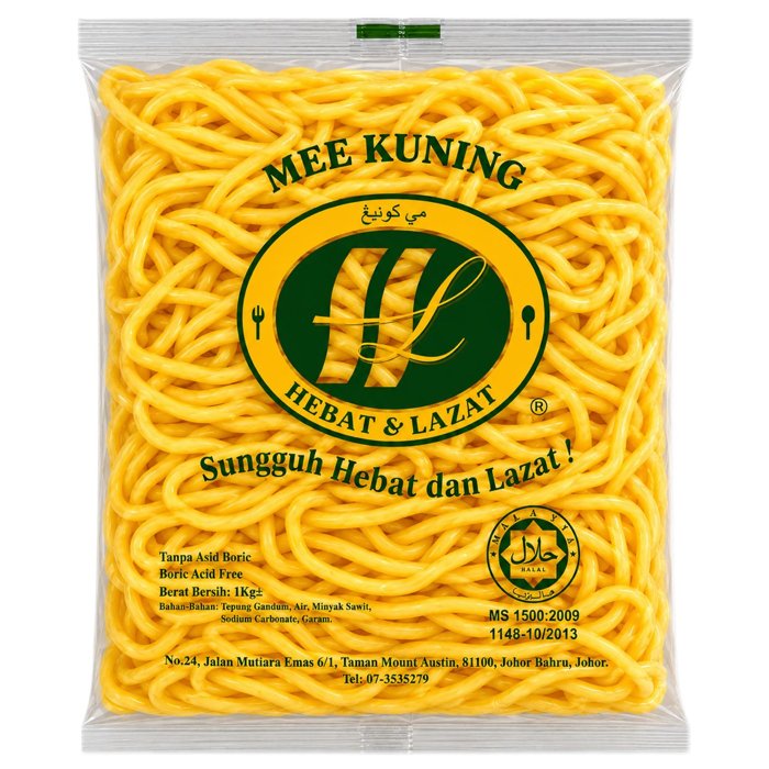 Mee Kuning Kasar JB - HL Noodles Wholesale